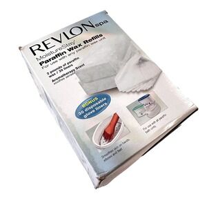 Revlon Spa MoistureStay Paraffin‎ Wax Refills 2 One Pound Blocks S